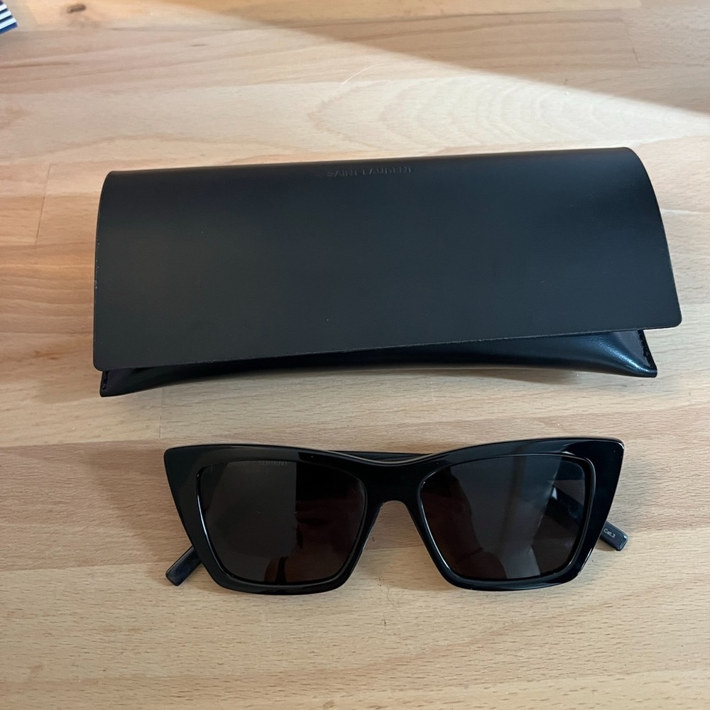 Ysl Yves Saint Laurent Mica SL 276 Black Sunglasses